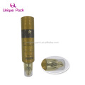 screen printing surface handling plastic cosmetic tube with airless pump